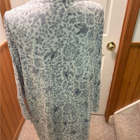 J. Jill Gray Floral Sleepwear - Picture 3 of 4